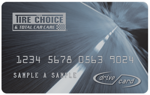 Drive Card example